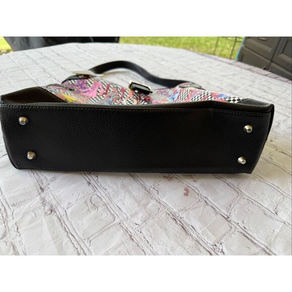 Sydney Love Hip Chic Large Hobo Bag Fashion Model Print Colorful Maximalist NWT - Picture 9 of 15